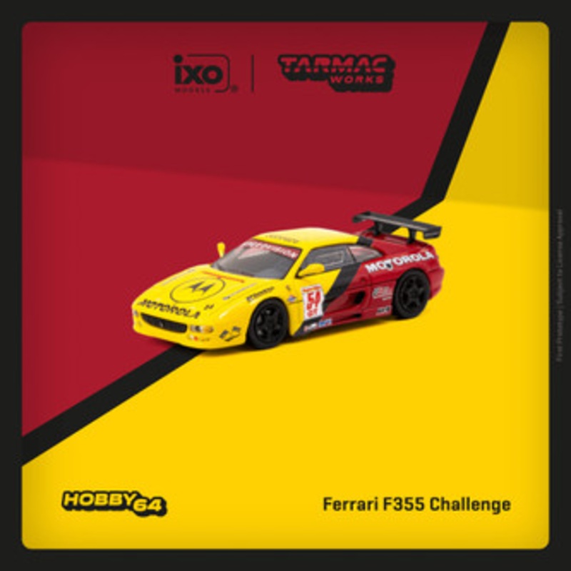 1/64 Tarmac Works 2000 Ferrari F355 Challenge World Challenge Series Matt Drendel Diecast Car Model