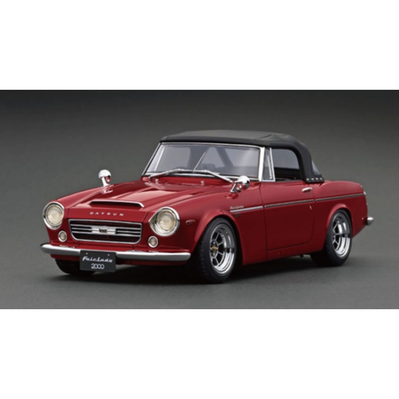 1/18 Ignition Model DATSUN Fairlady 2000 (SR311) Burgundy Red