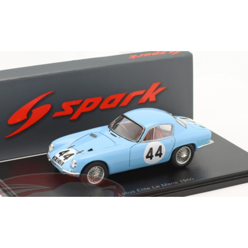 1/43 Spark 1960 Lotus Elite #44 24h LeMans Claude Laurent, Roger Masson Car Model