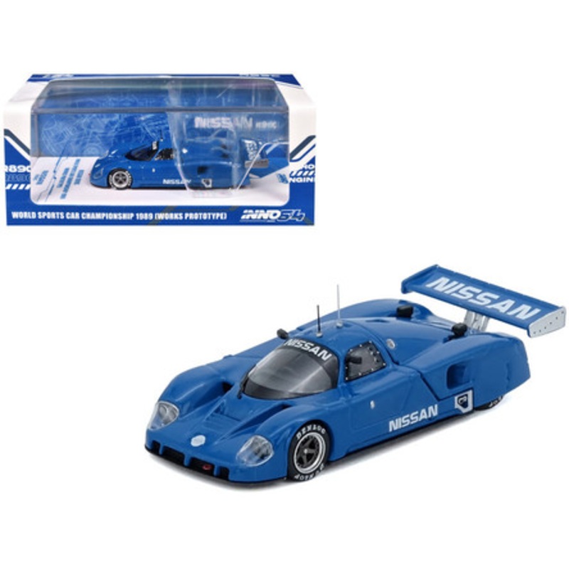 1/64 Inno Nissan R89C (Blue) Diecast Car Model