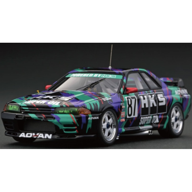 1/43 Ignition Model HKS Nissan SKYLINE (#87) 1993 JTC (Limited 80 Pieces)