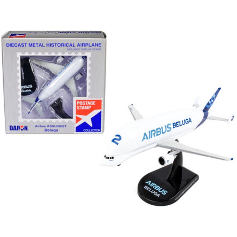 Airbus A300-600ST Beluga Commercial Aircraft "Beluga ST Fleet Aircraft #2" 1/400 Diecast Model Airplane by Postage Stamp