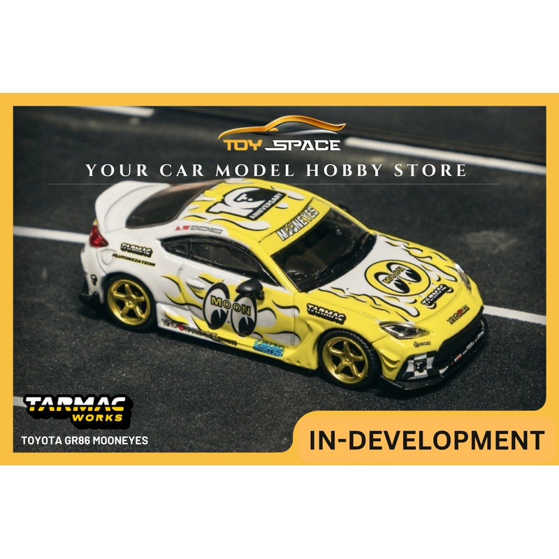 [TARMAC WORKS] 1:64 Toyota GR86 Mooneyes