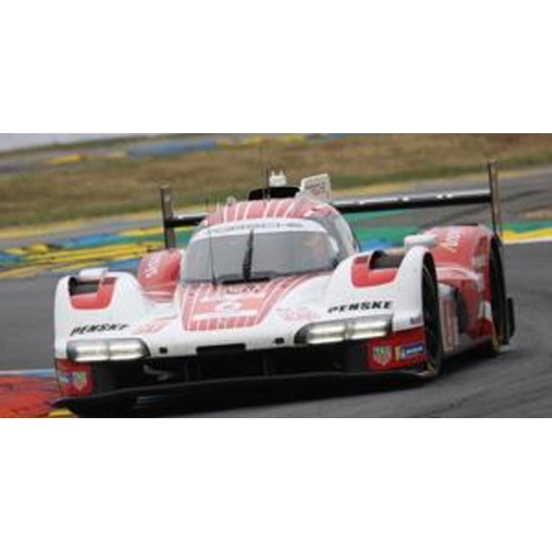 1/18 Spark Porsche 963 No.6 PORSCHE PENSKE MOTORSPORT 2nd Le Mans 24H 2025 K. Estre - L. Vanthoor - M. Campbell Car Model