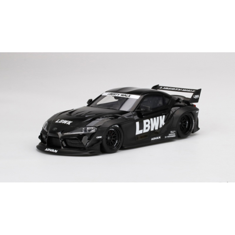 1/18 TopSpeed LBWORKS Toyota GR Supra Black CLDC Exclusive Edition
