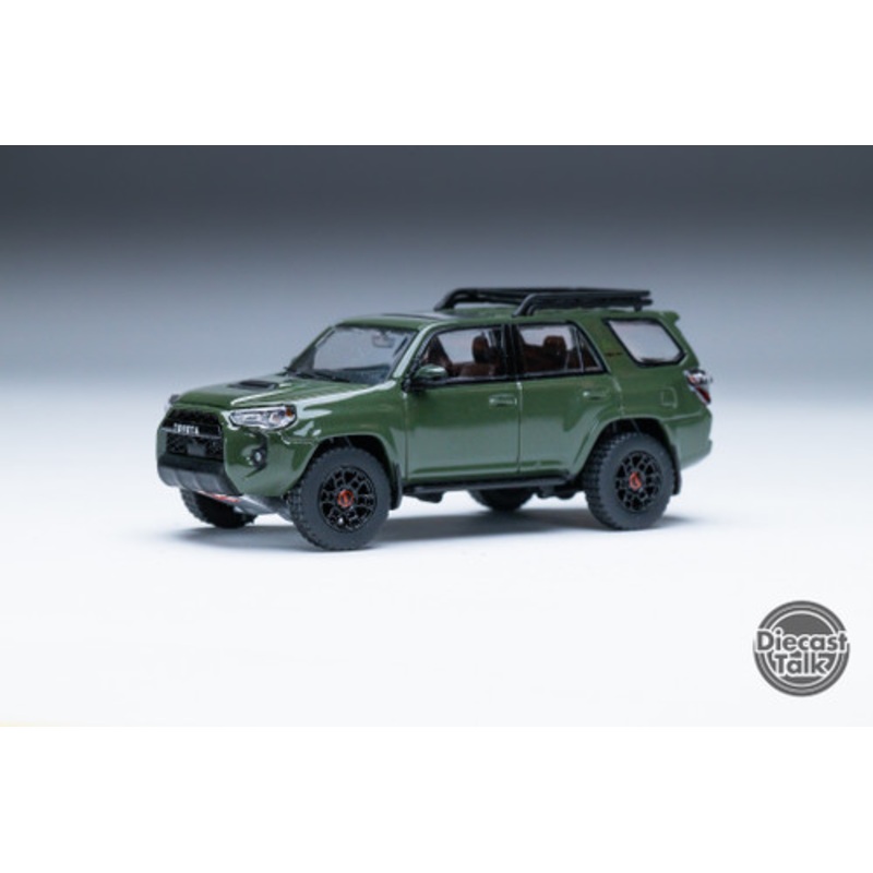 1/64 GCD Toyota 4Runner TRD Pro (Army Green) Diecast Car Model