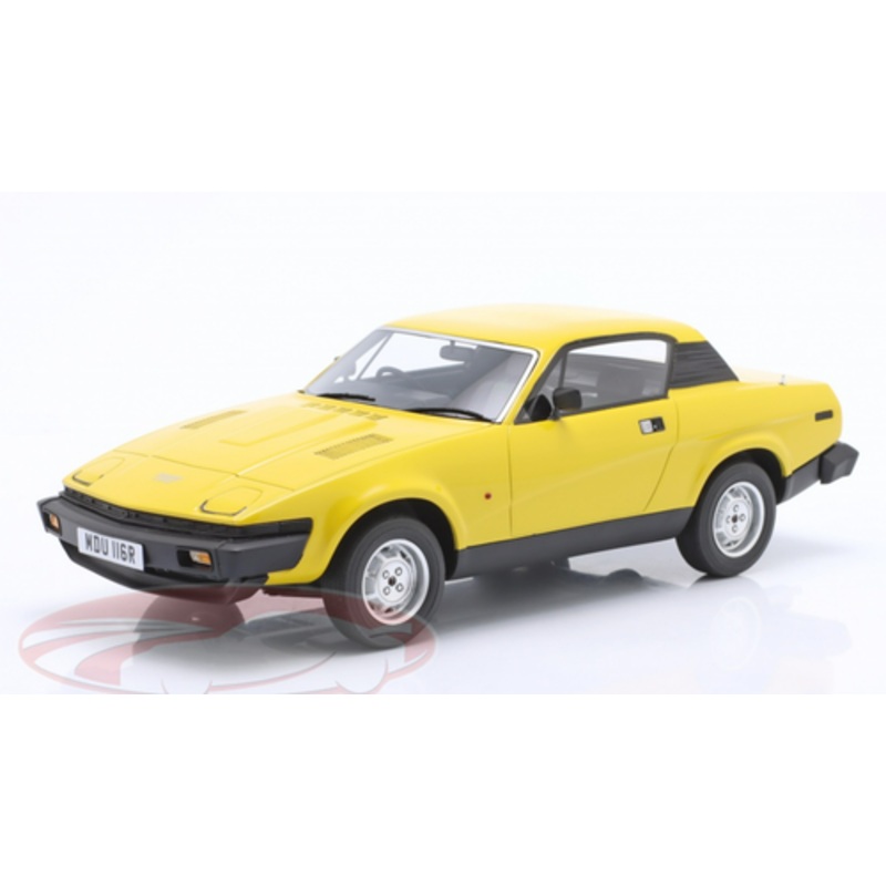 1/18 Cult Scale Models 1980 Triumph TR7 Coupe (Inca Yellow) Car Model