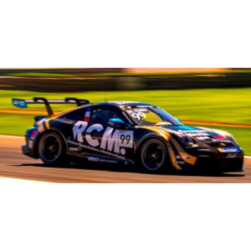 1/43 Spark 2022 Porsche 911 GT3 Cup No.99 Porsche Carrera Cup France Champion Marvin Klein Car Model
