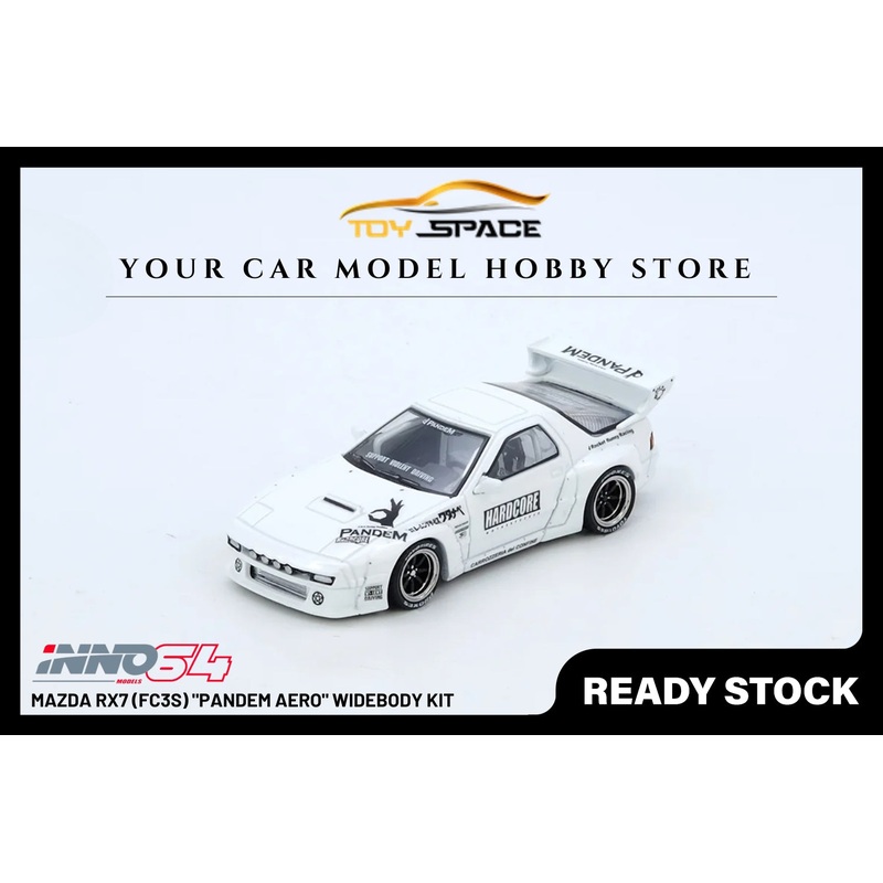 [INNO64] Mazda RX7 (FC3S) "PANDEM AERO" Widebody Kit