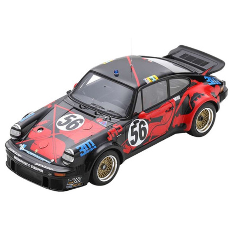 1/18 Spark 1977 Porsche 934 No.56 24H Le Mans C. Grandet- J-L Bousquet - P. Dagoreau Resin Car Model