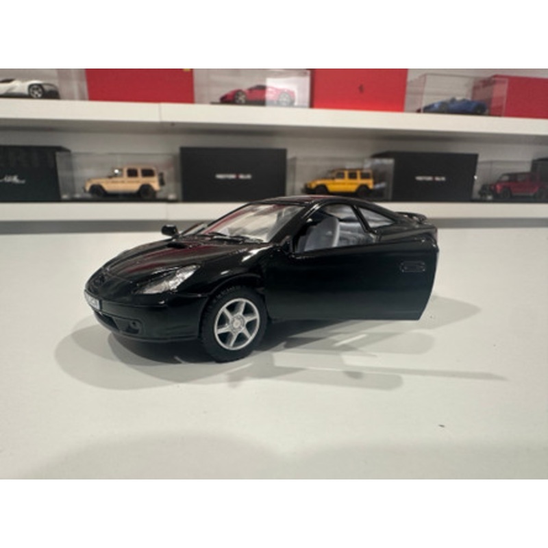 1/34 Kinsmart Toyota Celica (Black) Diecast Car Model (new no retail box)