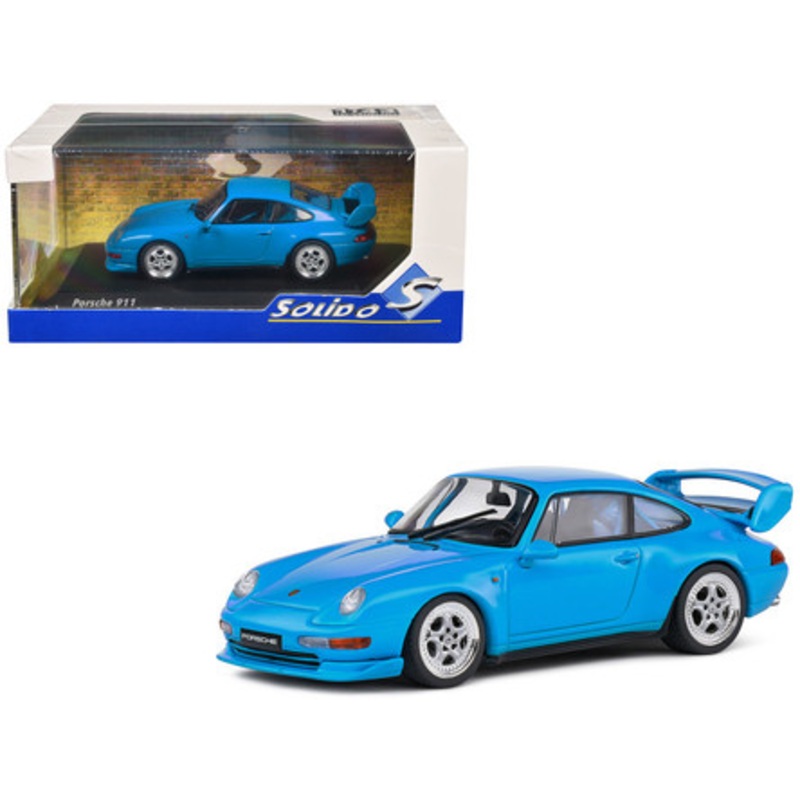 1/43 Solido Porsche 911 993 RS Clubsport (Blue) Diecast Car Model