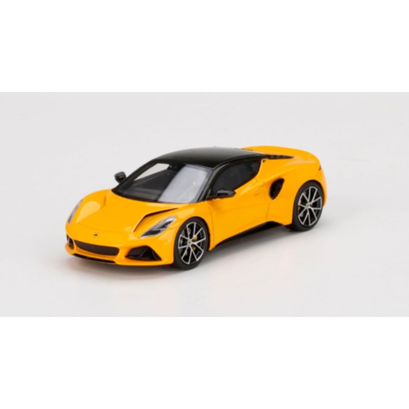 1/43 TSM Model Lotus Emira Hethel Yellow Resin Car Model