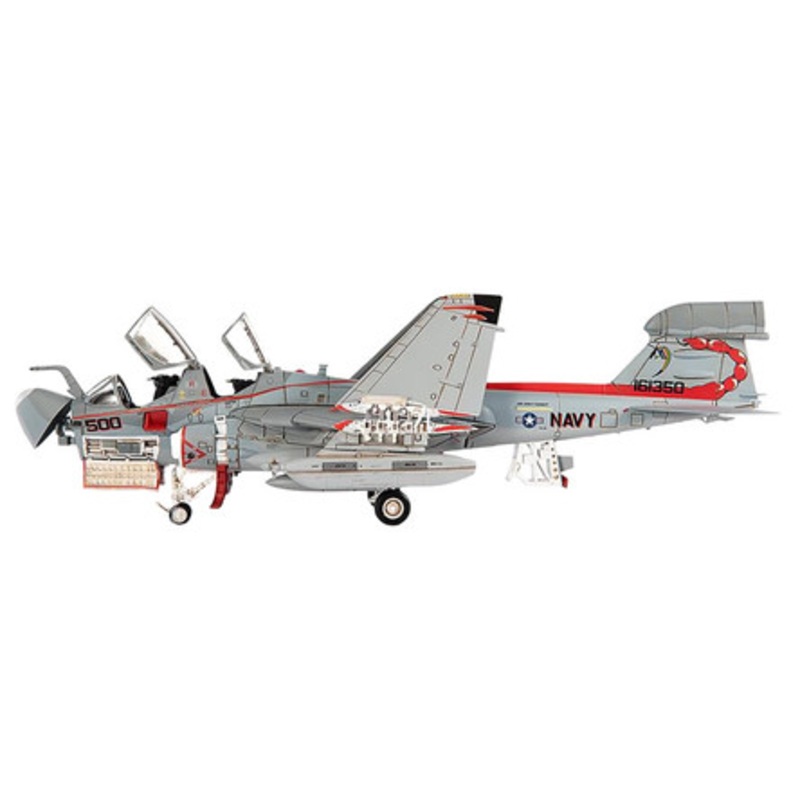 Northrop Grumman EA-6B Prowler Attack Aircraft "VAQ-132 Scorpions USS John F Kennedy" (2005) United States Navy 1/72 Diecast Model by JC Wings