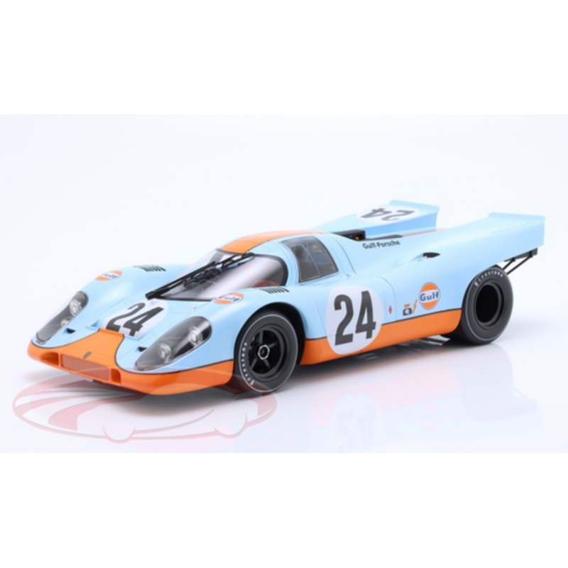 1/12 Norev 1970 Porsche 917K Gulf #24 Winner 1000km 24h Spa J. W. Automotive Engineering Jo Siffert, Brian Redmann Car Model