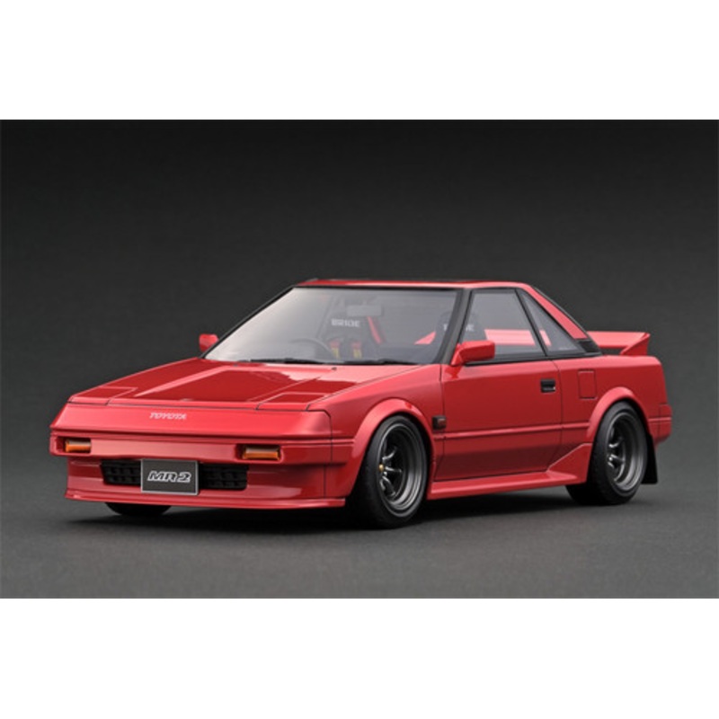 1/18 Ignition Model Toyota MR2 AW11 (Red) Car Model