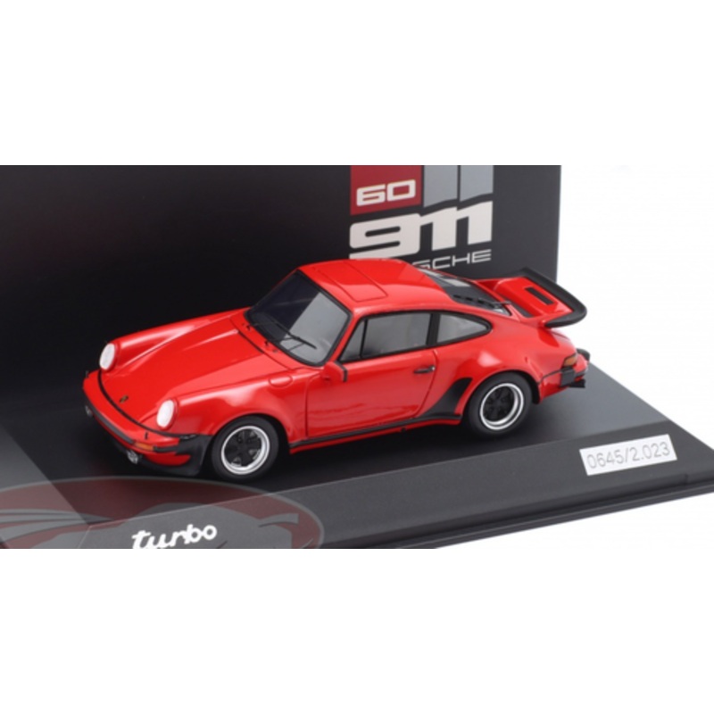 1/43 Dealer Edition Porsche 911 (930) Turbo 3.0 (Guards Red) Car Model