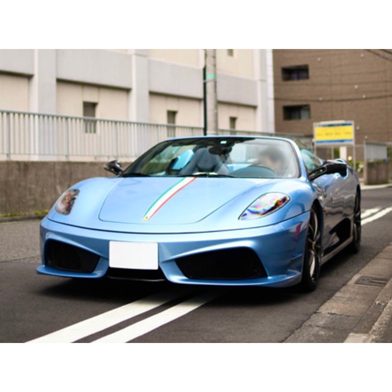 1/18 HH Model Ferrari 430 Scuderia 16M Avio Metallizzato Ice Blue Resin Car Model Limited 30 Pieces