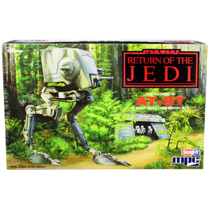 Skill 2 Snap Model Kit AT-ST "Star Wars: Return of the Jedi" Movie Scale Model by MPC