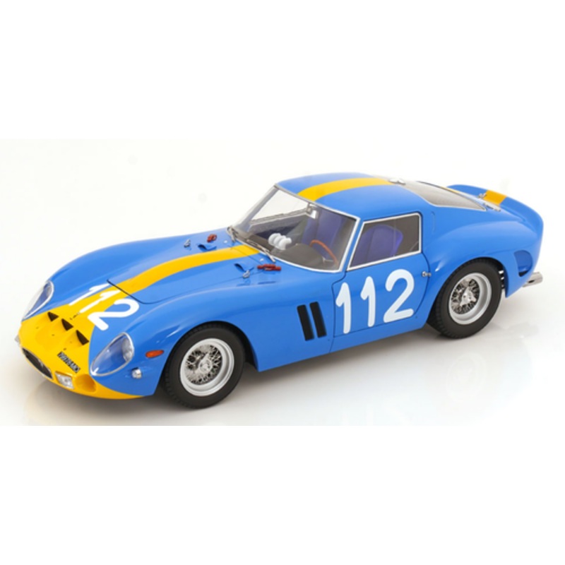 1/12 KK-Scale 1964 Ferrari 250 GTO #112 9th Targa Florio Ulf Norinder Ulf Norinder, Picko Troberg Diecast Car Model