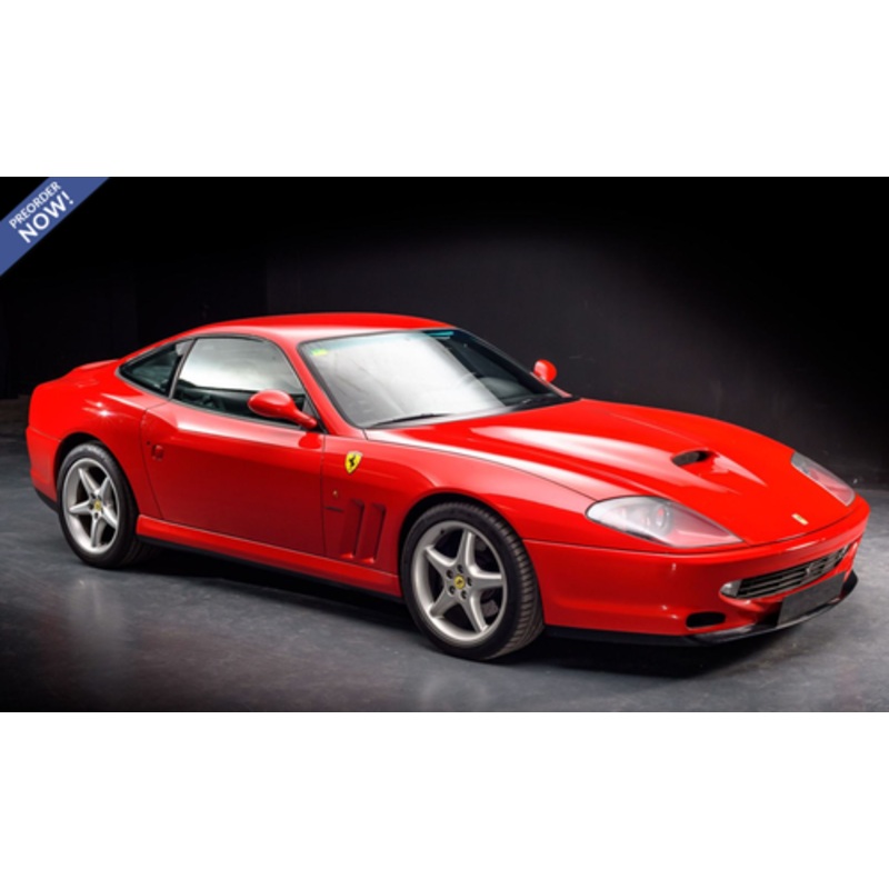 1/18 BBR 1996 Ferrari 550 Maranello (Rosso Corsa Red with Black Interior) Car Model