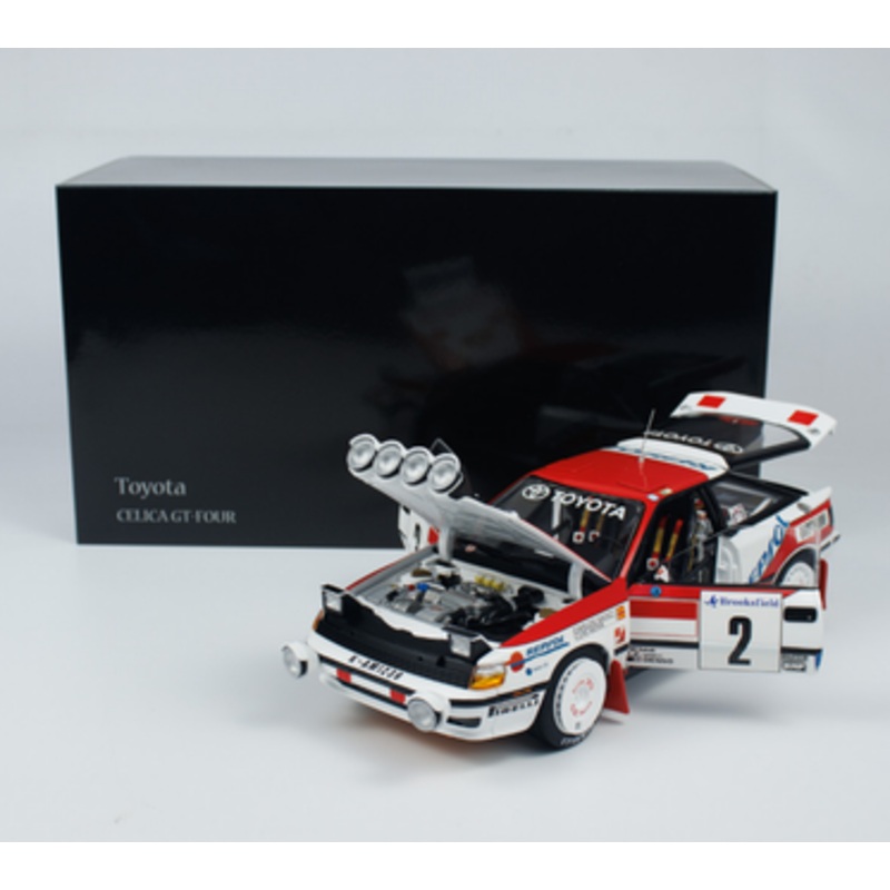 1/18 Kyosho #2 Toyota Celica GT FOUR 1991 Monte Carlo Diecast Car Model
