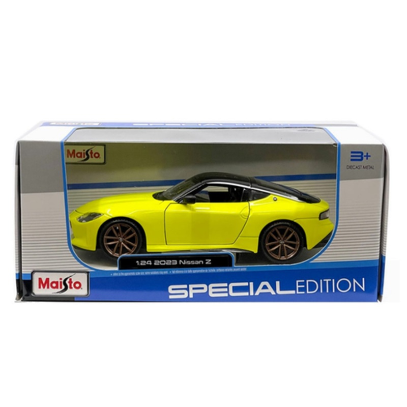 1/24 Maisto 2023 Nissan Z (Yellow) Diecast Car Model