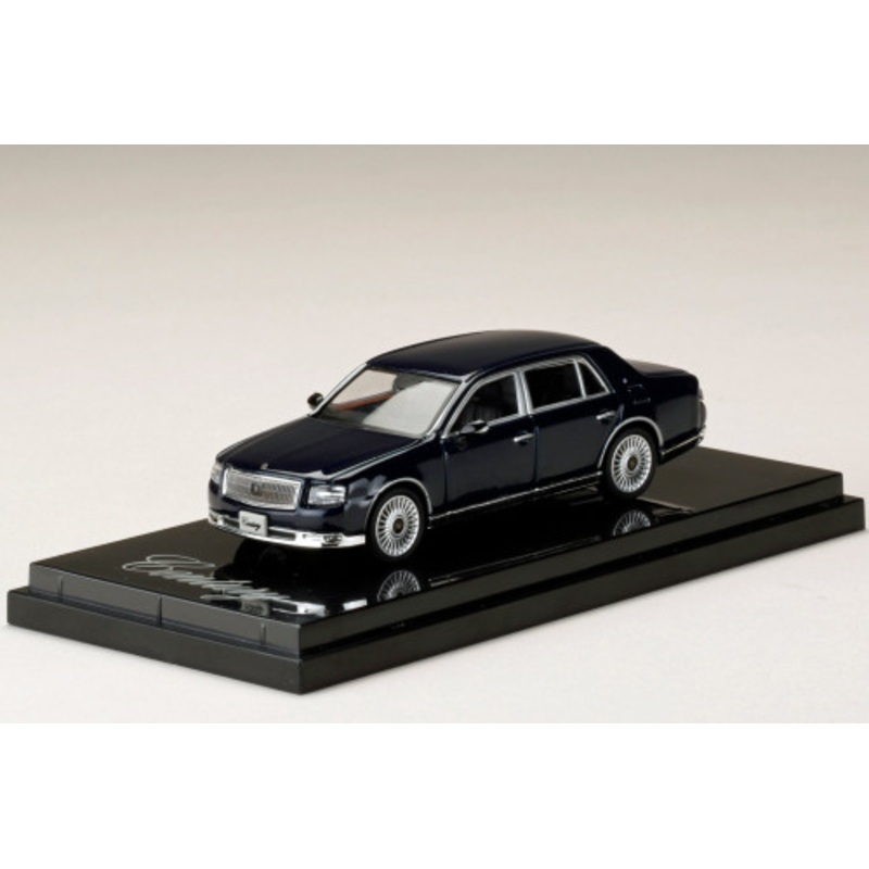 1/64 Hobby Japan Toyota CENTURY (UWG60) CYLLENE BLUE MICA Diecast Car Model
