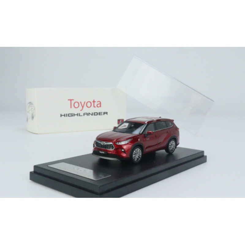 1/64 LCD Toyota HighLander Red Diecast Car Model