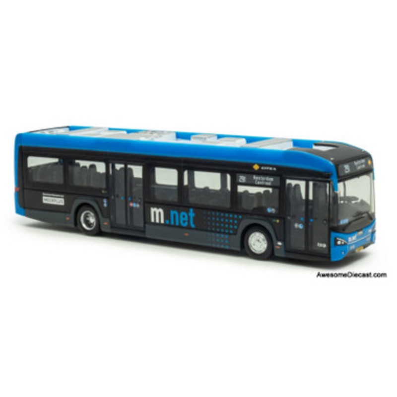 VDL Citea LF-122 m.net Route 291 Amsterdam Central Station 1:87 ABS Plastic Model Bus by Holland Oto