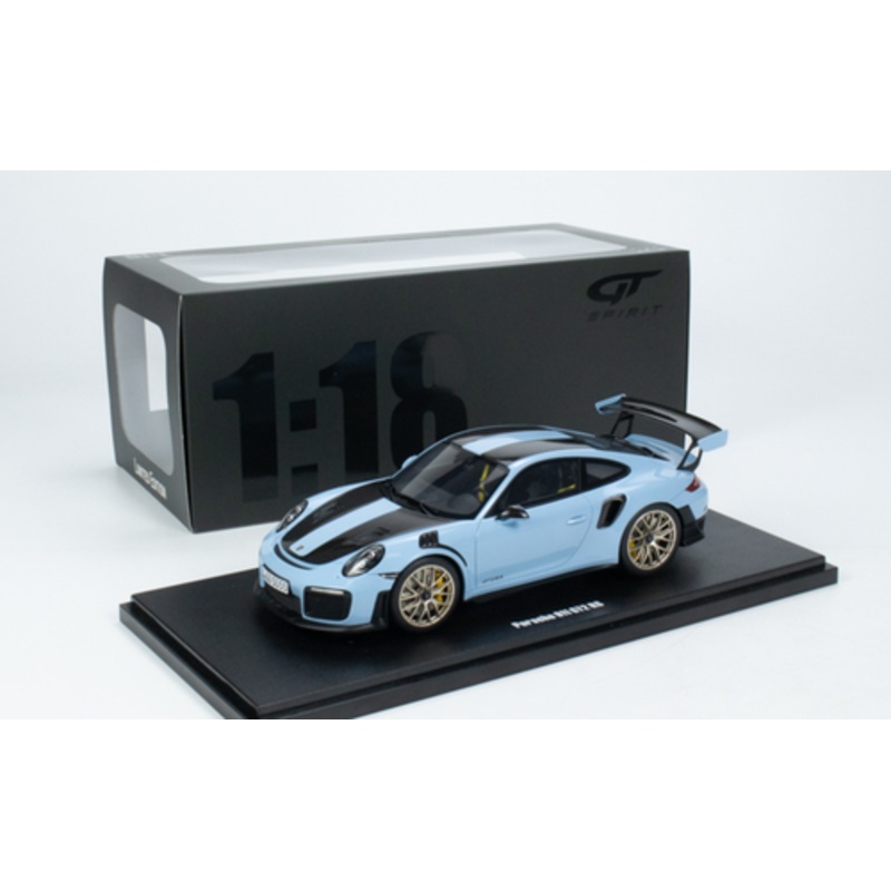 1/18 GT Spirit Porsche 911 (991.2) GT2 RS Weissach Package (Gulf Blue) Car Model
