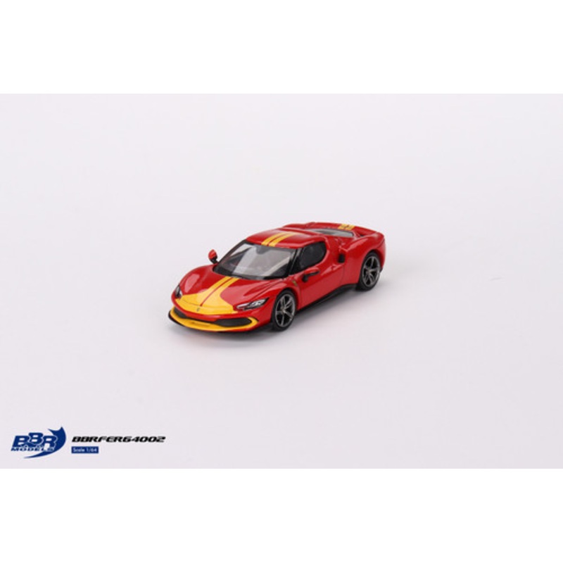 1/64 BBR Ferrari 296 GTB Assetto Fiorano Rosso Corsa