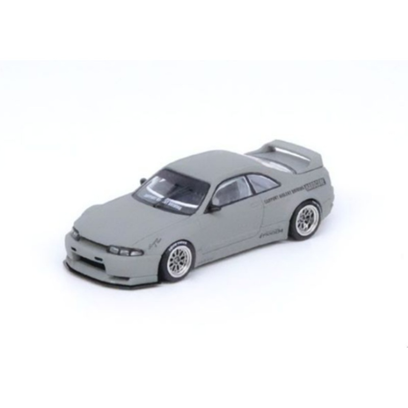 1/64 INNO NISSAN SKYLINE GT-R (R33) "Pandem / Rocket Bunny" Cement Grey Matte