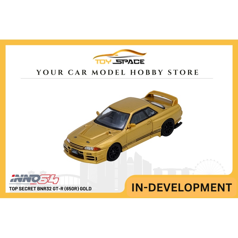 [INNO64] Top Secret BNR32 GT-R (650R) Gold
