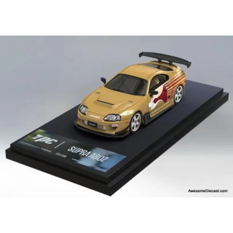TPC 1:64 Toyota Supra A80Z w/Figure, Gold (Fast & Furious)