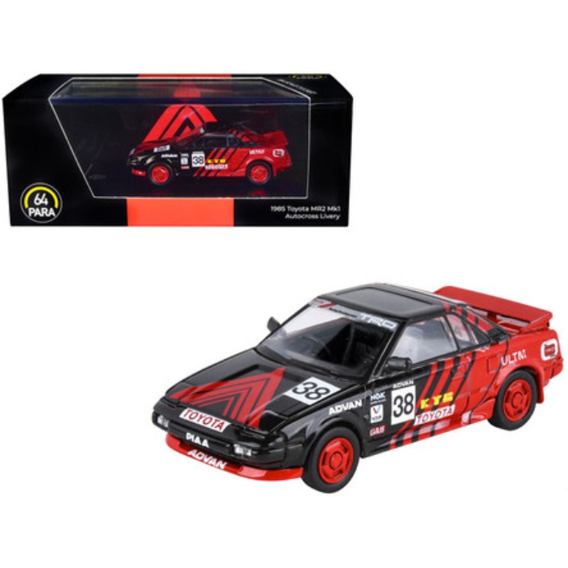 1/64 Paragon 1985 Toyota MR2 MK1 Autocross Livery Diecast Car Model