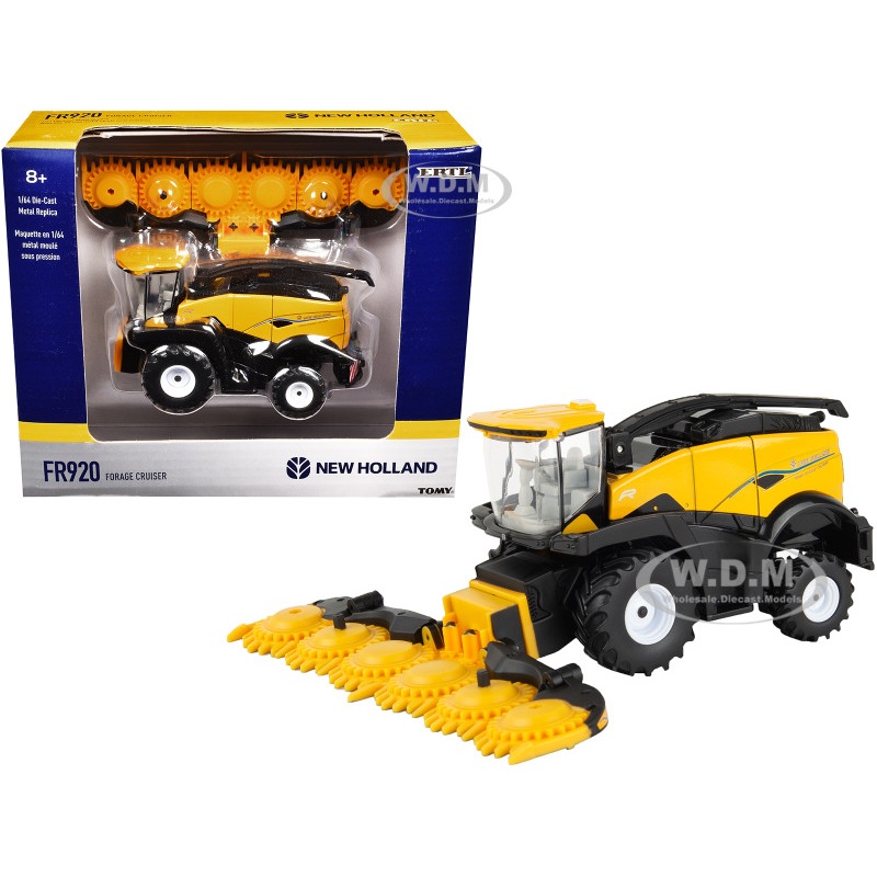 New Holland FR920 Forage Cruiser Yellow 1/64 Diecast Model by ERTL TOMY