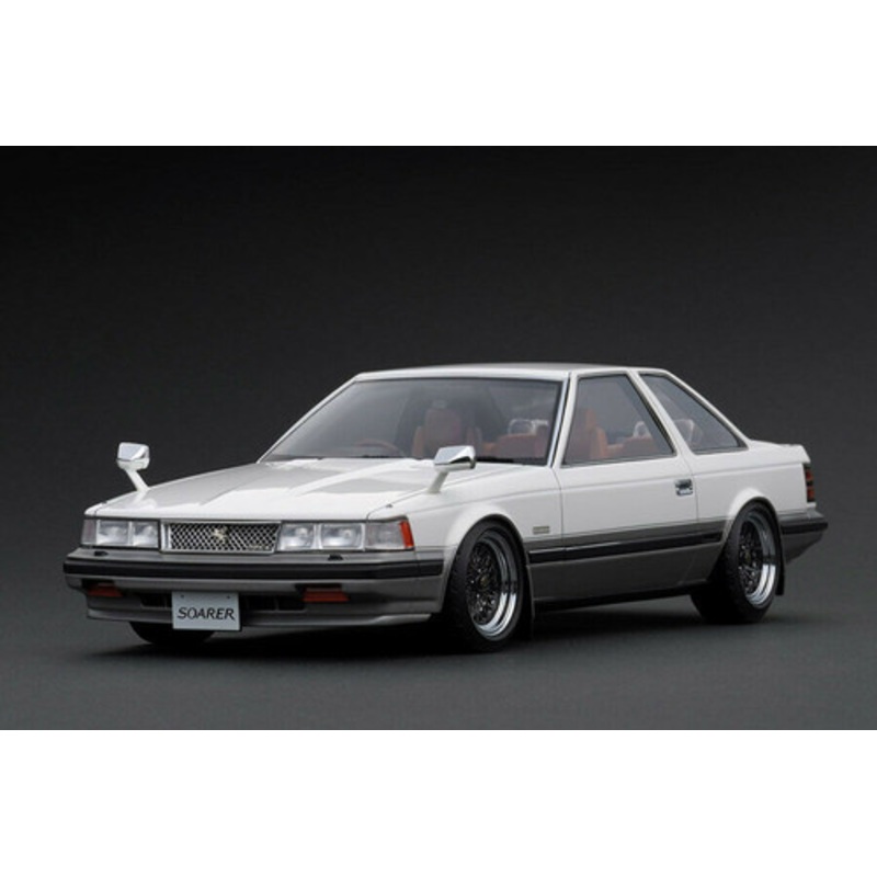 1/18 IG Ignition Model Toyota Soarer 2800GT Extra (Z10) White Gold Car Model