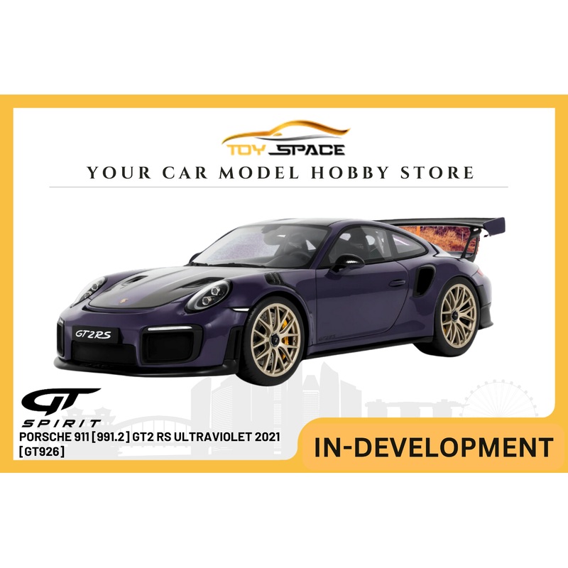 [GT SPIRIT] 1:18 Porsche 911 [991.2] GT2 RS Ultraviolet 2021 [GT926]
