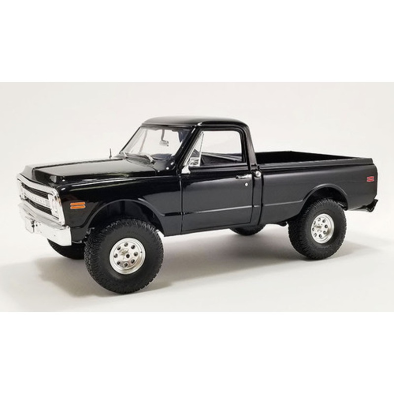 1/18 ACME 1970 Chevrolet K10 4x4 (Black) Diecast Car Model Limited