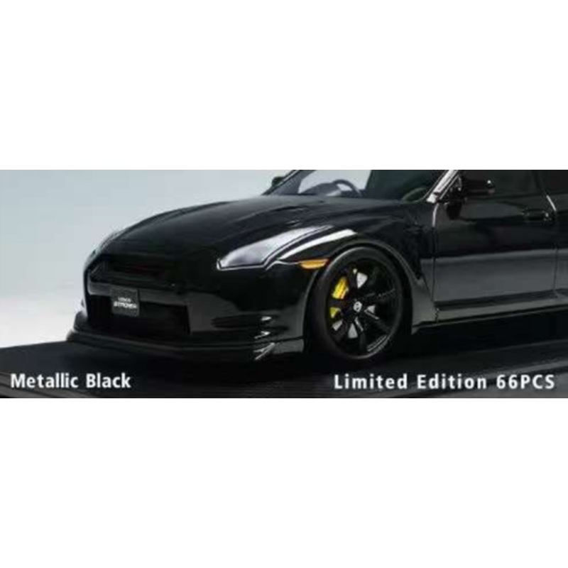 1/18 Ivy Nissan GT-R Wagon STAGEA-R35 Custom Version (Metallic Black) Resin Car Model Limited 66 Pieces