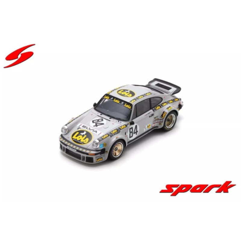 1/18 Spark 1979 Porsche 934 #84 24h LeMans Anny-Charlotte Verney Anny-Charlotte Verney, Patrick Bardinon, Ren Metge Car Model