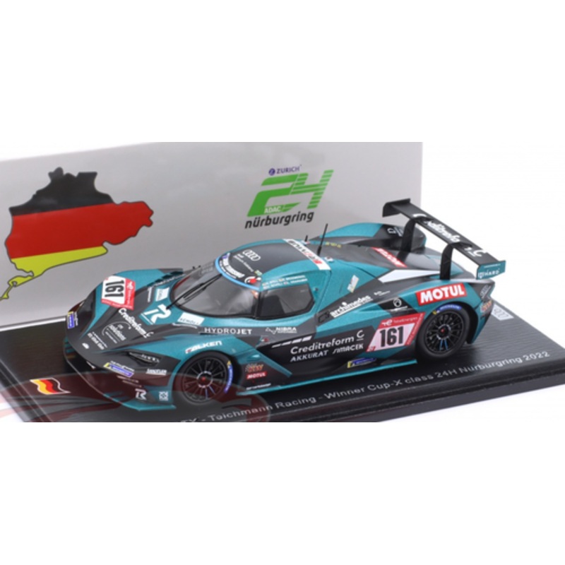 1/43 Spark 2022 KTM X-Bow GTX #161 24h Nrburgring Teichmann Racing GmbH Stephan Brodmerkel, Laura Kraihamer, Constantin Schll, Hendrik Still Car Model