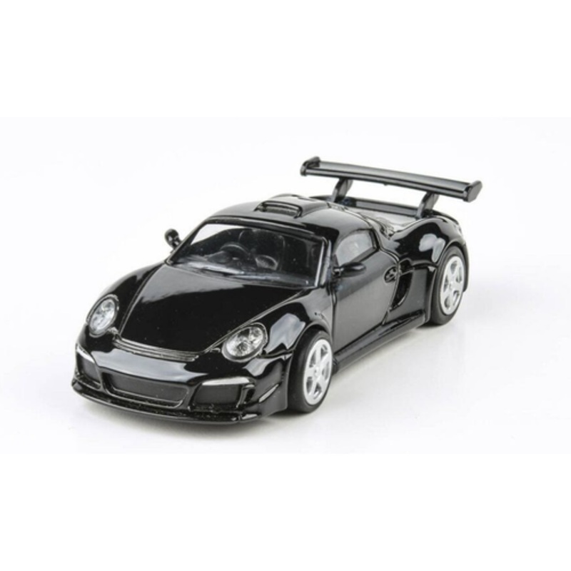 1/64 Paragon 2012 RUF CTR3 Clubsport Blossom (Black) Diecast Car Model