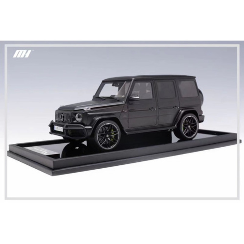 1/18 MH Motorhelix Mercedes-Benz Mercedes G63 AMG (Matte Black with Green Calipers) Resin Car Model  Limited 99 Pieces