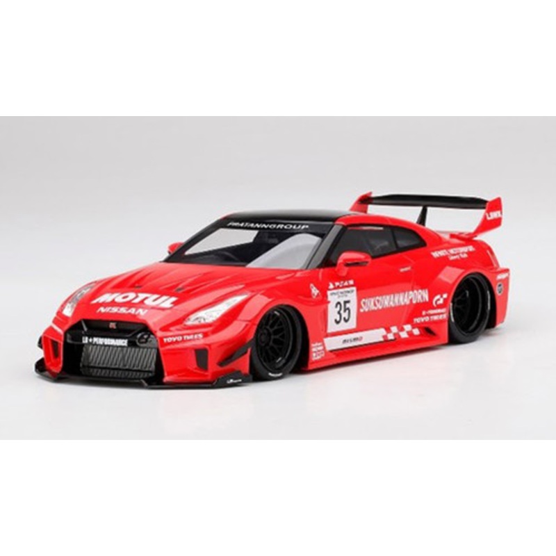 1/18 Nissan Skyline GT-R GTR R35 LB-Silhouette WORKS GT NISSAN 35GT-RR Ver.1 Infinite Motorsport Motul Resin Car Model