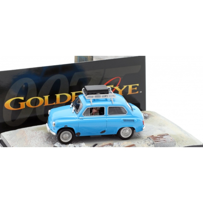 1/43 Ixo ZAZ-965A Blue Goldeneye James Bond Movie Car Car Model