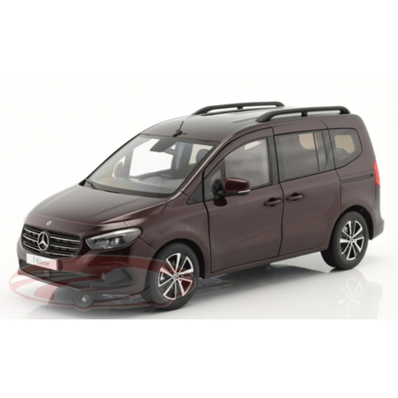 1/18 Dealer Edition Mercedes-Benz T-Class Citan (Rubelite Red Metallic) Diecast Car Model