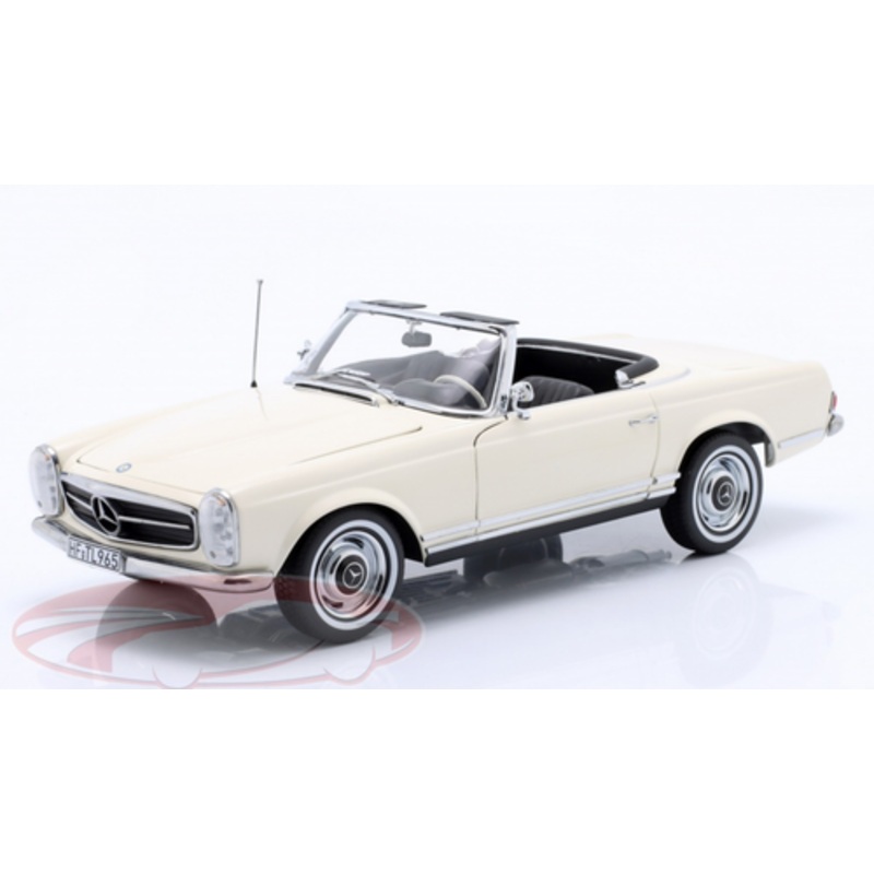1/18 Norev 1963 Mercedes-Benz 230 SL (White) Diecast Car Model