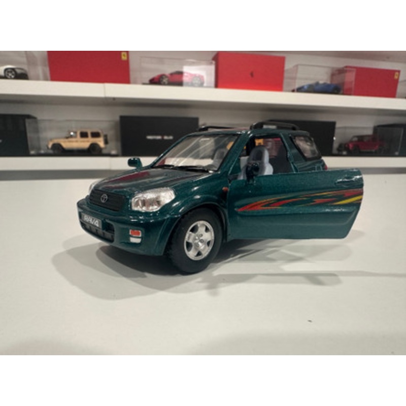 1/36 Kinsmart Toyota RAV4 RAV 4 (Green) Diecast Car Model (new no retail box)